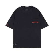 CHH  Heart T Shirts Chrome Hearts Sanskrit Horseshoe Pattern Short Sleeve T-Shirt
