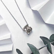 Chrome Hearts Necklace Thai Silver Circle Cross Pendant for Men and Women
