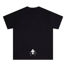 CHH Heart T Shirts Croix Printed Short Sleeve T-Shirt Loose