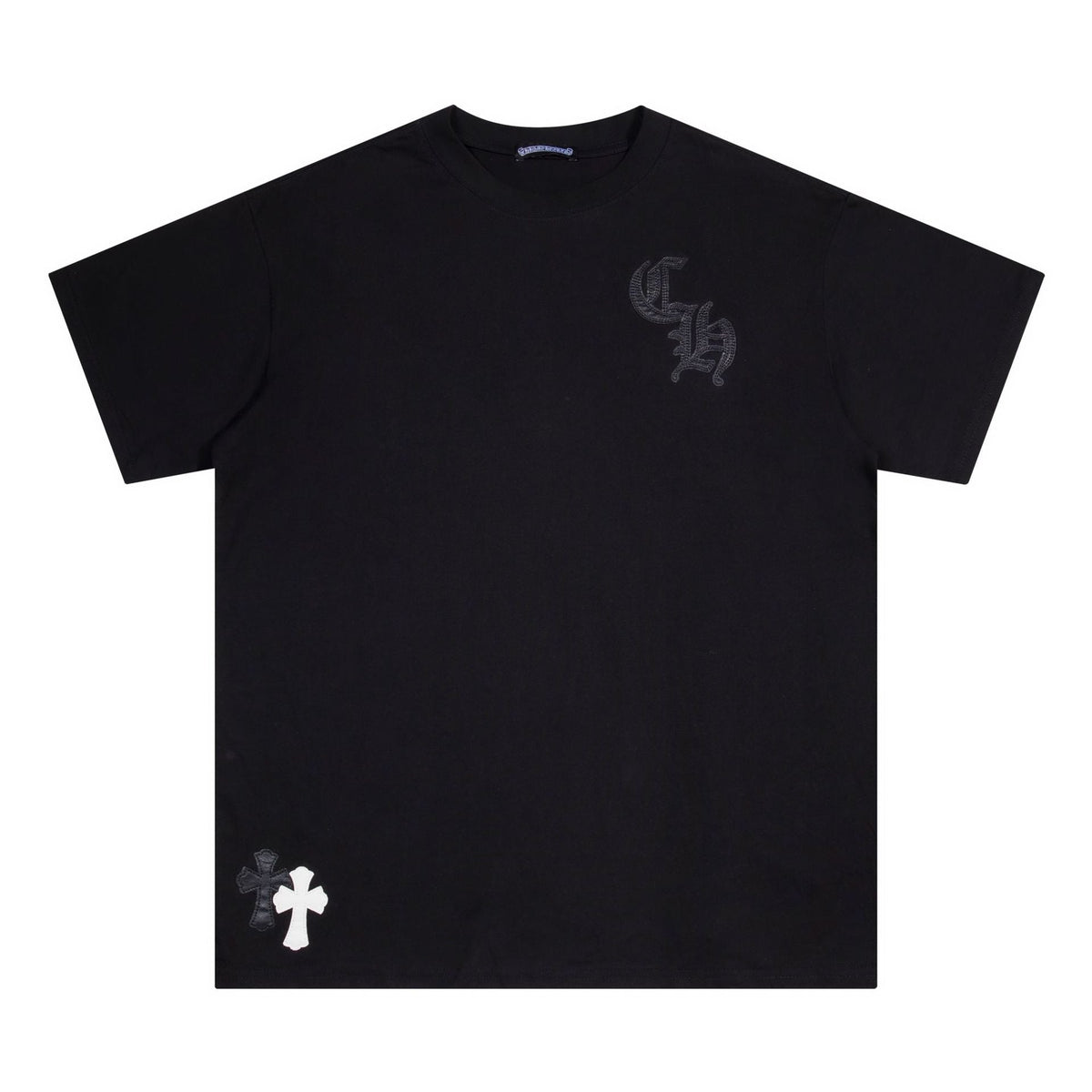 CHH Heart T Shirts Croix Printed Short Sleeve T-Shirt Loose