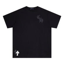 CHH Heart T Shirts Croix Printed Short Sleeve T-Shirt Loose