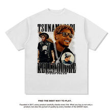 Nba T Shirt Kelly Oubre Basketball Star Printed Short Sleeve T-shirt Hip-Hop Street