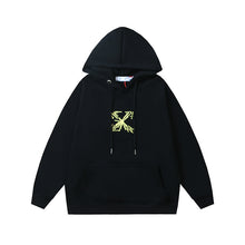 OW Golden Arrow Printed Hooded Sweater