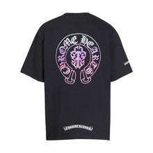 CHH Heart T Shirts Chrome Heart Croix Summer Short Sleeve Hip Hop Half Sleeve T-Shirt