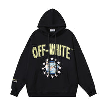 Off White hoodie Angel Letter Pattern Pullover Hood