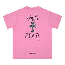 CHH  Heart T Shirts Graffiti Cross Sanskrit Short Sleeve T-Shirt