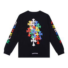 CHH Chrome Heart Long Sleeve Shirt Unisex Fashion Loose Long Sleeve Shirt