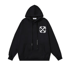 OW Dragon Alphabet Arrow Pullover Hooded Sweater