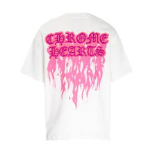 CHH Heart T Shirts Croix Flame Sanskrit Embroidery Printed T-Shirt Fashion Short Sleeve