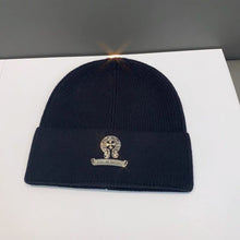 CHH  Heart Beanie Autumn Winter Cold Hat Vintage