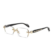 Chrome Hearts glasses rimless men and women