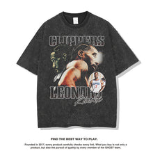 Nba T Shirt Leonard Printed Short Sleeve T-shirt Street round Neck Top
