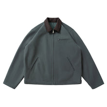 Mens Vintage Jackets West Coast Tooling Lapel Coloring Jacket vintage