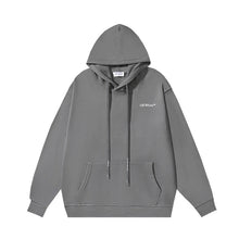 OW Smoke Arrow print hooded sweater