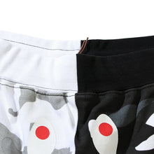 Bathing ape Bape Shorts Yin Yang luminous shark five-point pants straight beach pants