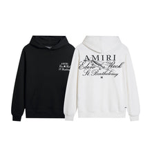Amiri Hoodie AMI letter logo print hooded sweater