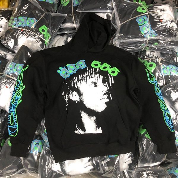 Sp5der Hoodie Logan Star Same Style