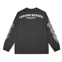 CHH Chrome Heart Long Sleeve Shirt Unisex Fashion Loose Long Sleeve Shirt