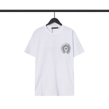 CHH Heart T Shirts Sanskrit cross logo short-sleeved men's T-shirt