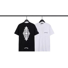 CHH  Heart T Shirts T-Shirt Crossshaft Cotton Crew Neck Short Sleeve