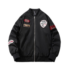 Men Vintage Jackets Vintage Towel Fleece Embroidered Jacket Baseball Suit Flight Suit
