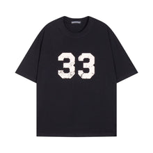 CHH  Heart T Shirts Horseshoe Cross Print Short Sleeve T-Shirt