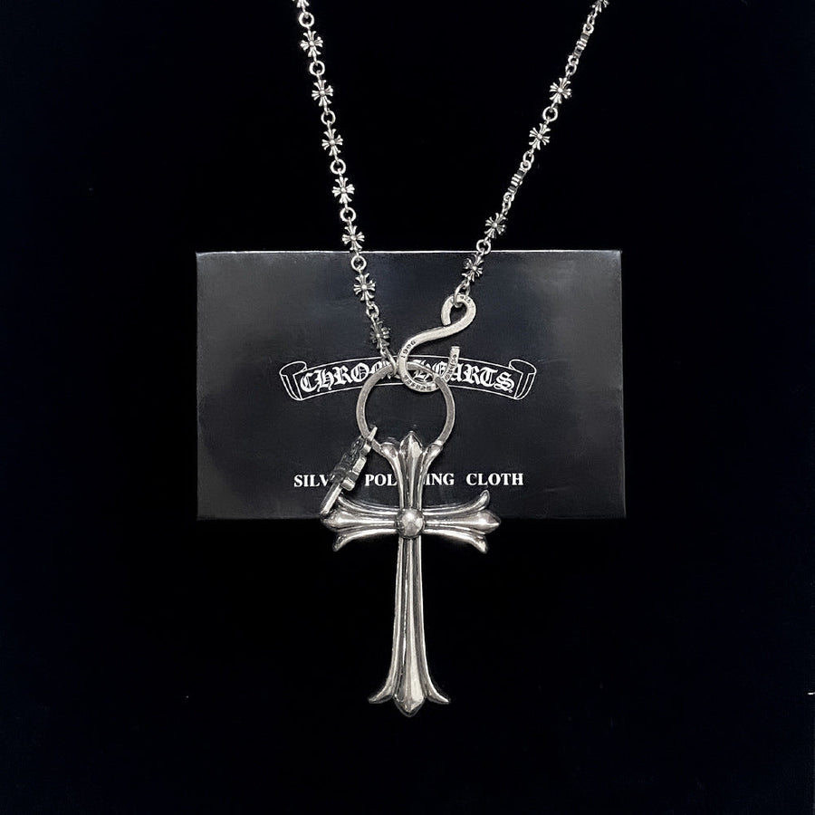 Chrome Hearts Necklace Trouser Chain Big Cross Bag Accessories