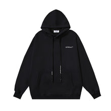 OW Smoke Arrow print hooded sweater