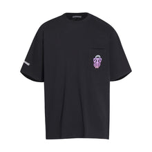CHH Heart T Shirts Chrome Heart Croix Summer Short Sleeve Hip Hop Half Sleeve T-Shirt