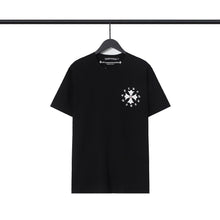 CHH  Heart T Shirts Cross Casual Loose Cotton Crew Neck T-Shirt