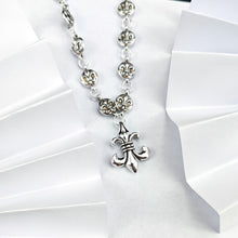 Chrome Hearts Necklace Anchor Scout Flower Men's and Women's Vintage Cross Chain