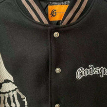 Godspeed Jacket Baseball Jersey Jacket Embroidered Loose Stand Up Collar