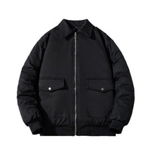 Mens Vintage Jackets Jacket Padded Workwear Jacket Trendy Baseball Uniform