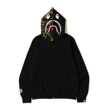 Bathing Ape Bape Hoodie Splicing Camouflage Sweater Cardigan Hooded