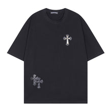 CHH Heart T Shirts T-Shirt Short Sleeve Cross