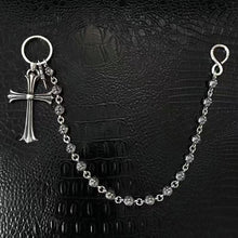 Chrome Hearts Necklace Vintage Cross Pant Chain Bag Chain