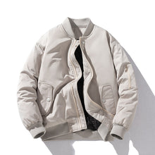 Men Vintage Jackets Baseball Suit Autumn/Winter Flying Suit Jacket Printing