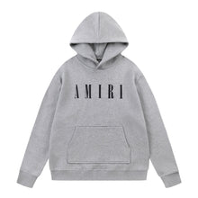 Amiri Hoodie AMI Letter logo print hooded sweater for men and women