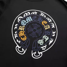 CHH Heart T Shirts Horseshoe Patch Embroidery Short Sleeve T-Shirt