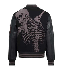 Godspeed Jacket Baseball Jersey Jacket Embroidered Loose Stand Up Collar