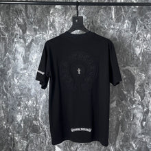 CHH Heart T Shirts Croix Heavy Industry Embroidery Short Sleeve T-Shirt