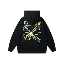 OW Golden Arrow Printed Hooded Sweater