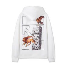 OW Lion Eagle Arrow Pattern Pullover Hooded Sweater