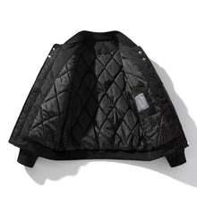 Men Vintage Jackets Baseball Suit Autumn/Winter Flying Suit Jacket Printing