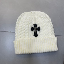 CHH  Heart Beanie Twist Wool Knitted Hat Ear Protector Headcap