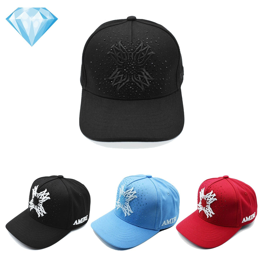Amiri hat embroidered diamonds