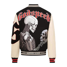 Godspeed Jacket Baseball Jersey Jacket Embroidered Loose Stand Up Collar