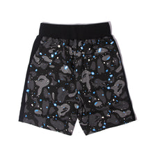 Bathing ape Bape Shorts Camo luminous shark mouth shorts five-point pants straight beach pants