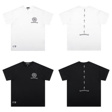CHH  Heart T Shirts Cross Color Printed Short Sleeve T-Shirt