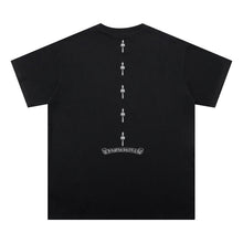 CHH  Heart T Shirts Cross Color Printed Short Sleeve T-Shirt